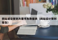 網(wǎng)站建設(shè)策劃方案書(shū)有數(shù)據(jù)表（網(wǎng)站設(shè)計(jì)策劃報(bào)告）