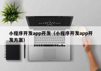 小程序開(kāi)發(fā)app開(kāi)發(fā)（小程序開(kāi)發(fā)app開(kāi)發(fā)方案）