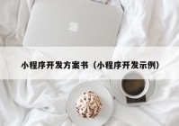 小程序開(kāi)發(fā)方案書(shū)（小程序開(kāi)發(fā)示例）